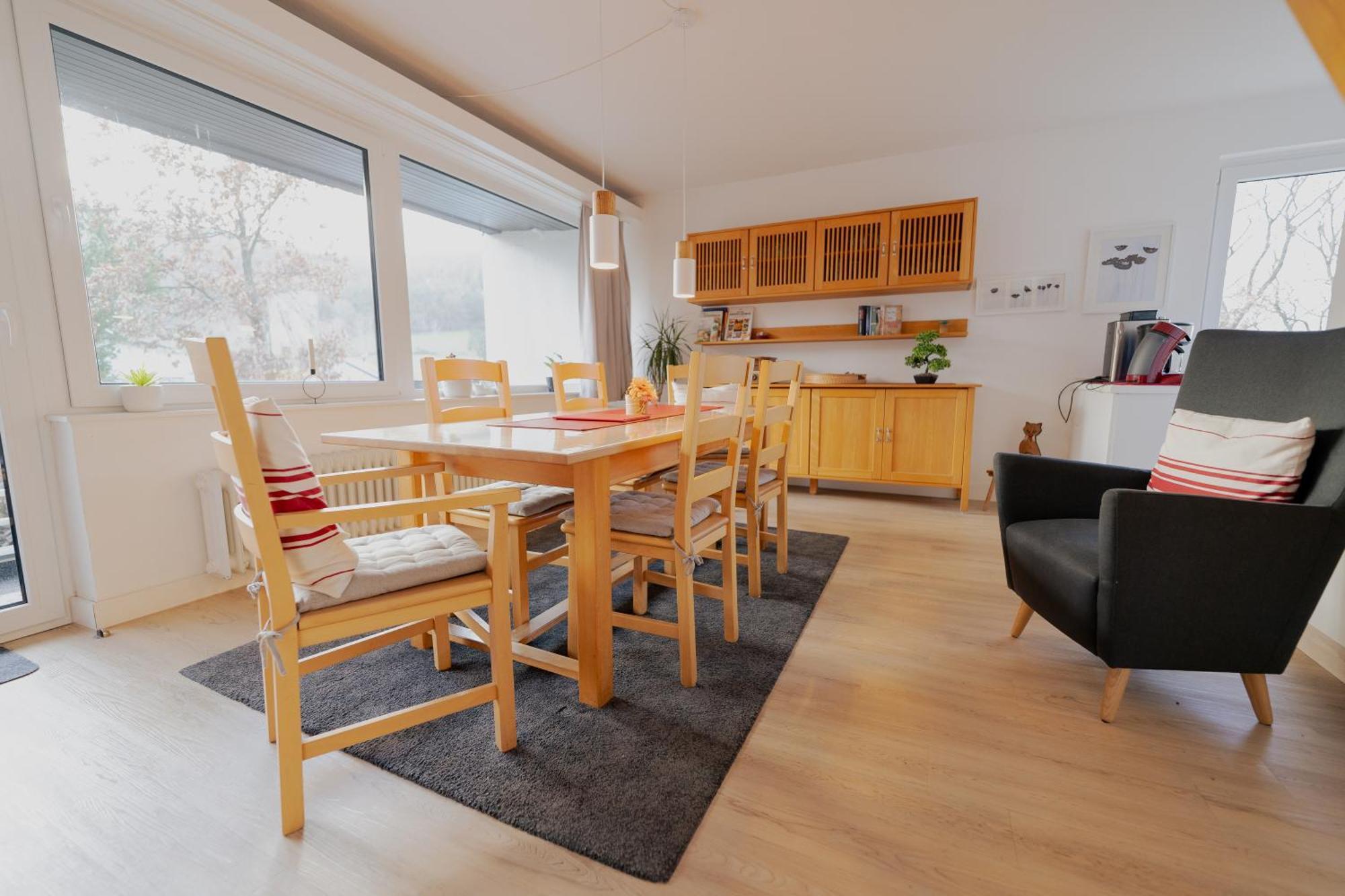 Ferienhaus Schoene Aussicht Ferienwohnung Rot Hemfurth-Edersee Екстериор снимка